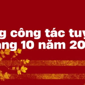 công tác tuyên truyền tháng 10 năm 2025
