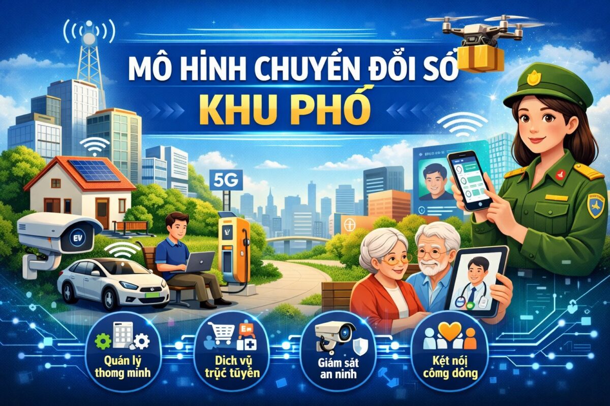 Chuyển đổi số cấp khu phố