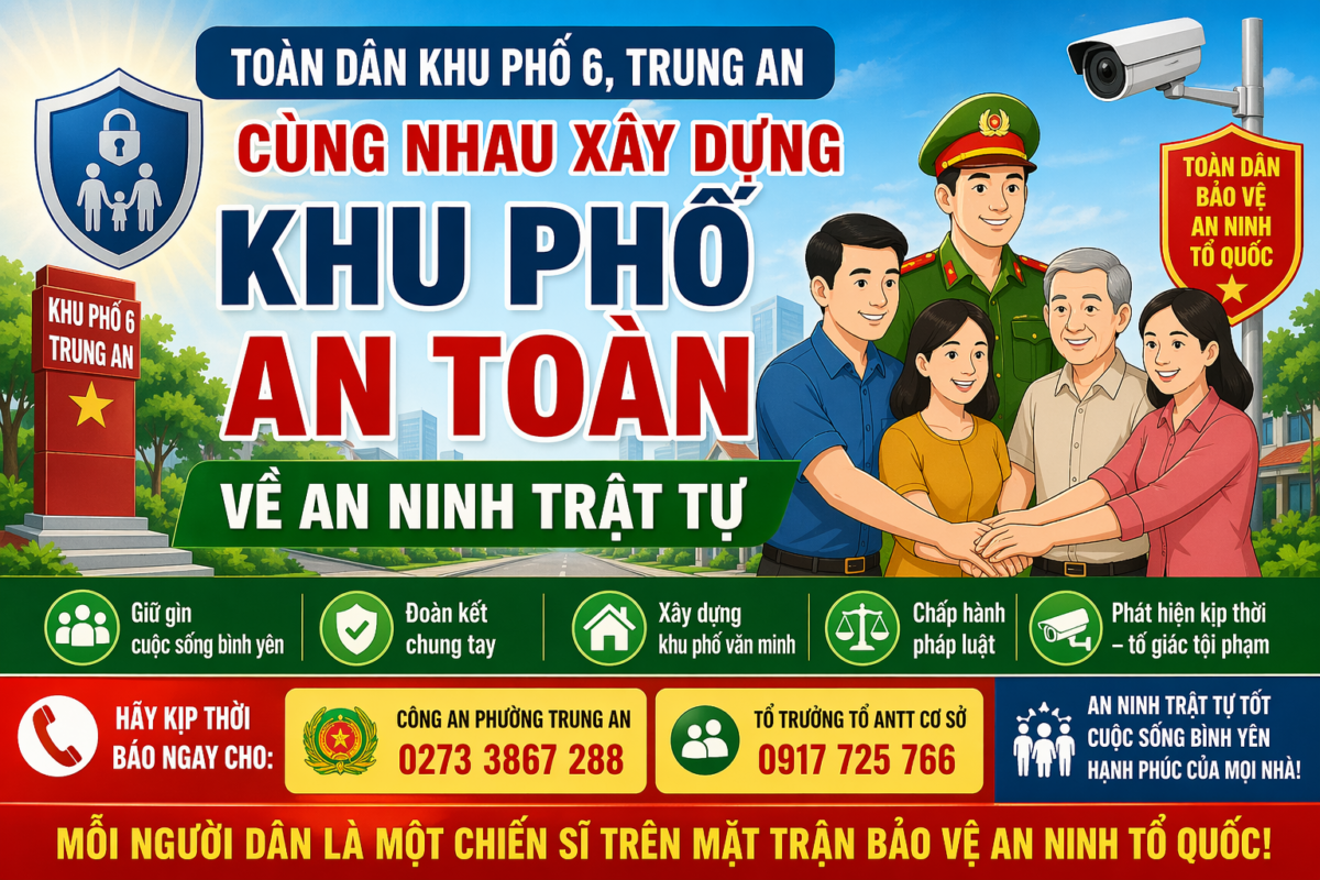 Khu phố 6 Trung An