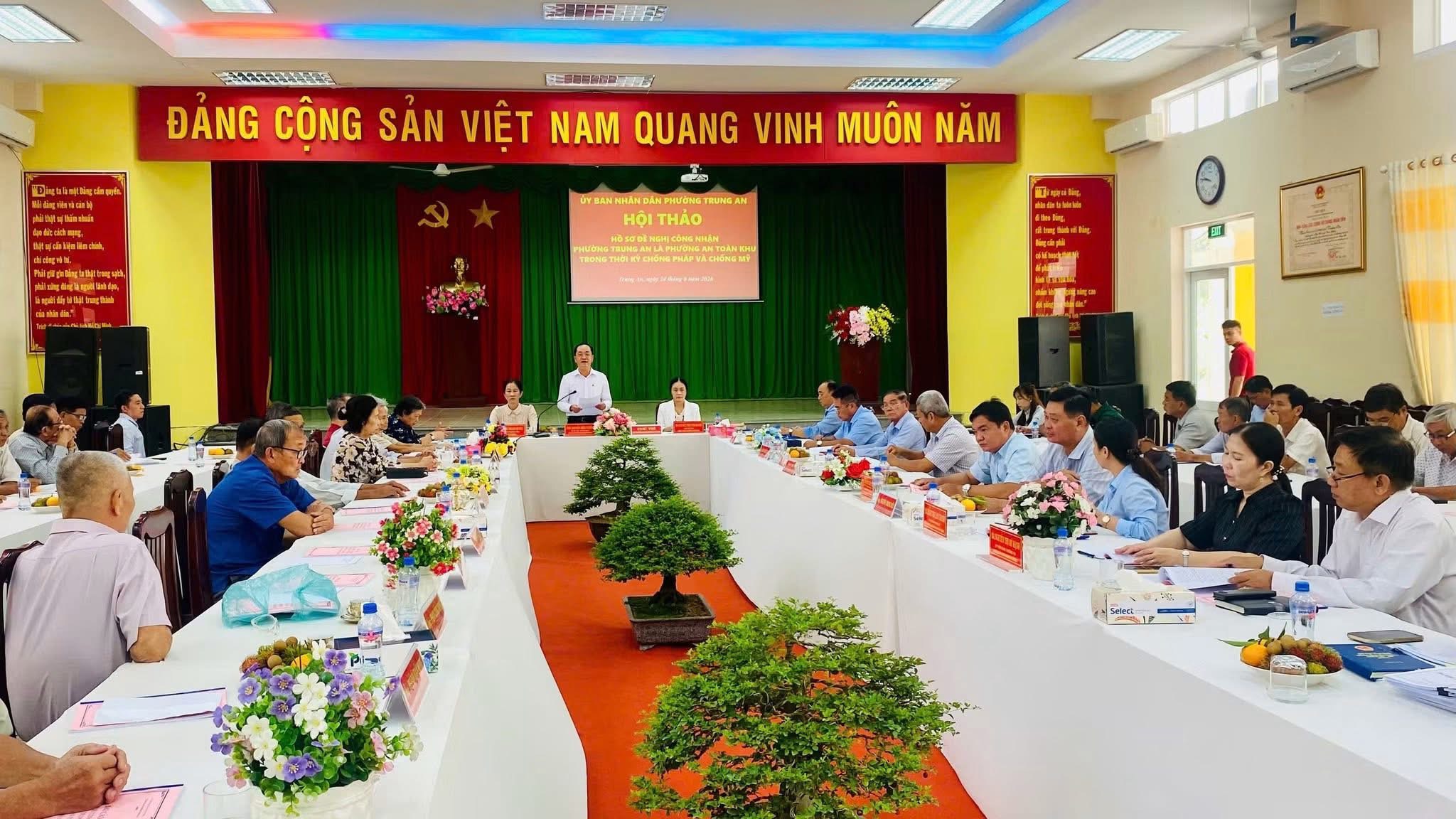 phường Trung An là phường an toàn khu